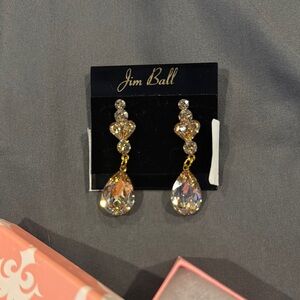 rose gold Jim Ball earrings